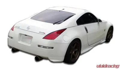2003-2008 Nissan 350Z Z33 Duraflex N-1 Rear Add Ons Spat Bumper Extensions - 2 Piece - 100496
