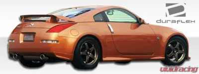 2003-2008 Nissan 350Z Z33 Duraflex N-1 Rear Add Ons Spat Bumper Extensions - 2 Piece - 100496