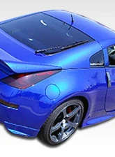 2003-2008 Nissan 350Z Z33 Duraflex N-1 Rear Add Ons Spat Bumper Extensions - 2 Piece                                     - 100496 - Image 3