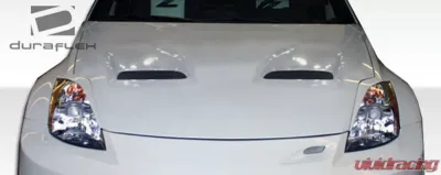 2003-2006 Nissan 350Z Z33 Duraflex TS-1 Hood - 1 Piece - 104861