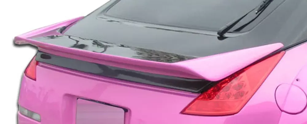 2003-2008 Nissan 350Z Z33 2DR Coupe Duraflex Vader 2 Wing Trunk Lid Spoiler - 1 Piece - 100505