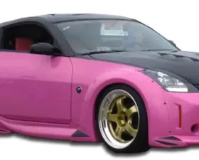 2003-2008 Nissan 350Z Z33 2DR Duraflex Vader 3 Wide Body Kit - 9 Piece