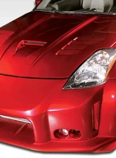 2003-2008 Nissan 350Z Z33 Duraflex Vader 3 Wide Body Front Fender Flares - 2 Piece                                     - 102266 - Image 4