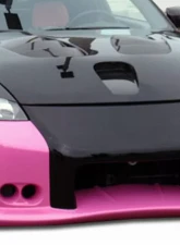 2003-2008 Nissan 350Z Z33 Duraflex Vader 3 Wide Body Front Fender Flares - 2 Piece                                     - 102266 - Image 5