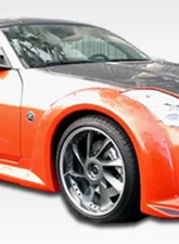 2003-2008 Nissan 350Z Z33 Duraflex Vader 3 Wide Body Front Fender Flares - 2 Piece                                     - 102266 - Image 6