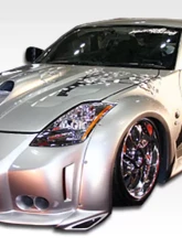 2003-2008 Nissan 350Z Z33 Duraflex Vader 3 Wide Body Front Fender Flares - 2 Piece                                     - 102266 - Image 8