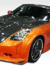 2003-2008 Nissan 350Z Z33 Duraflex Vader 3 Wide Body Front Fender Flares - 2 Piece                                     - 102266 - Image 9