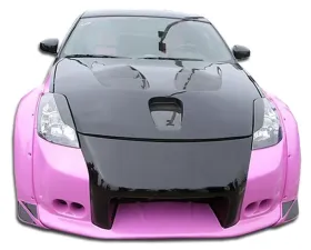 2003-2008 Nissan 350Z Z33 Duraflex Vader 3 Wide Body Front Bumper Cover - 1 Piece