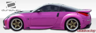 2003-2008 Nissan 350Z Z33 Duraflex Vader 3 Wide Body Rear Fender Flares - 2 Piece - 102267
