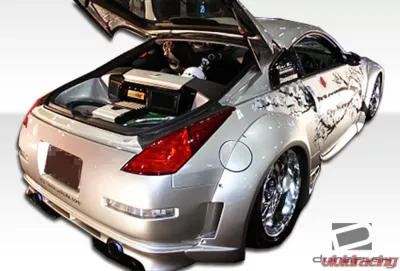2003-2008 Nissan 350Z Z33 Duraflex Vader 3 Wide Body Rear Fender Flares - 2 Piece - 102267