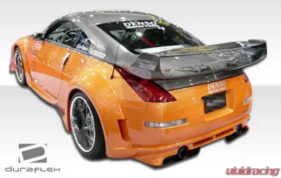 2003-2008 Nissan 350Z Z33 Duraflex Vader 3 Wide Body Rear Fender Flares - 2 Piece - 102267