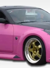 2003-2008 Nissan 350Z Z33 Duraflex Vader 3 Wide Body Side Skirts Rocker Panels - 2 Piece                                     - 102264 - Image 2