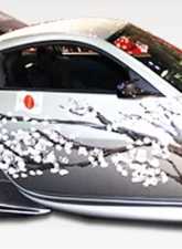 2003-2008 Nissan 350Z Z33 Duraflex Vader 3 Wide Body Side Skirts Rocker Panels - 2 Piece                                     - 102264 - Image 9