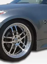 2003-2008 Nissan 350Z Z33 Duraflex V-Speed Side Skirts Rocker Panels - 2 Piece                                     - 105647 - Image 4