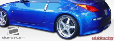 2003-2008 Nissan 350Z Z33 Duraflex V-Speed Side Skirts Rocker Panels - 2 Piece - 105647