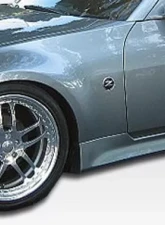 2003-2008 Nissan 350Z Z33 Duraflex V-Speed Side Skirts Rocker Panels - 2 Piece                                     - 105647 - Image 7
