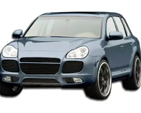 2003-2006 Porsche Cayenne Base S models Duraflex CT-R Front Lip Under Spoiler Air Dam - 1 Piece