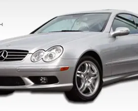 2003-2009 Mercedes CLK W209 Duraflex AMG Look Side Skirts Rocker Panels - 2 Piece