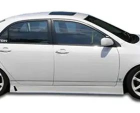 2003-2008 Toyota Corolla Duraflex B-2 Side Skirts Rocker Panels - 2 Piece