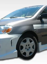 2003-2008 Toyota Corolla Duraflex Drifter Front Bumper Cover - 1 Piece                                     - 100536 - Image 2