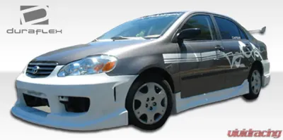 2003-2008 Toyota Corolla Duraflex Drifter Side Skirts Rocker Panels - 2 Piece - 100538