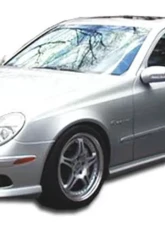 2003-2009 Mercedes E Class W211 Duraflex AMG Look Side Skirts Rocker Panels - 2 Piece                                     - 103144 - Image 7