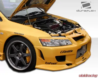 2003-2006 Mitsubishi Lancer Evolution 8 9 Duraflex C-1 Front Bumper Cover - 1 Piece - 100484