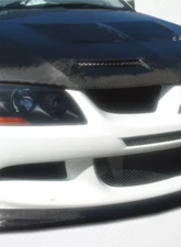 2003-2005 Mitsubishi Lancer Evolution 8 Carbon Creations Demon Front Lip Under Spoiler Air Dam - 1 Piece                                     - 102781 - Image 4