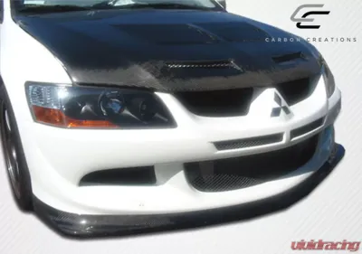 2003-2005 Mitsubishi Lancer Evolution 8 Carbon Creations Demon Front Lip Under Spoiler Air Dam - 1 Piece - 102781