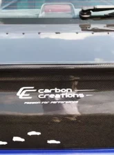 2002-2003 Mitsubishi Lancer 2003-2006 Mitsubishi Lancer Evolution 8 9 Carbon Creations OEM Look Trunk - 1 Piece                                     - 103195 - Image 9