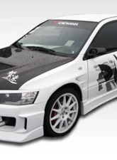 2003-2006 Mitsubishi Lancer Evolution 8 9 Duraflex C-Speed Fenders - 2 Piece                                     - 103556 - Image 3