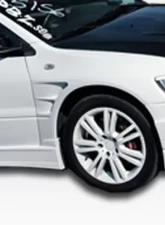 2003-2006 Mitsubishi Lancer Evolution 8 9 Duraflex C-Speed Fenders - 2 Piece                                     - 103556 - Image 4
