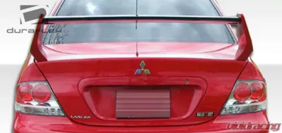 2002-2007 Mitsubishi Lancer / 2003-2006 Mitsubishi Lancer Evolution 8 9 Duraflex Evo 8 Wing Trunk Lid Spoiler - 1 Piece - 102270