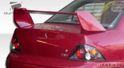 2002-2007 Mitsubishi Lancer / 2003-2006 Mitsubishi Lancer Evolution 8 9 Duraflex Evo 8 Wing Trunk Lid Spoiler - 1 Piece - 102270