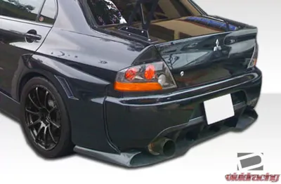 2003-2006 Mitsubishi Lancer Evolution 8 9 Duraflex VT-X Wide Body Rear Fender Flares - 4 Piece - 107216