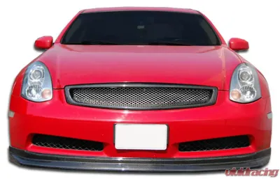 2003-2007 Infiniti G Coupe G35 Carbon Creations D-Spec Front Lip Under Spoiler Air Dam (non sport) - 1 Piece - 105664