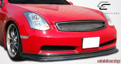 2003-2007 Infiniti G Coupe G35 Carbon Creations D-Spec Front Lip Under Spoiler Air Dam (non sport) - 1 Piece - 105664