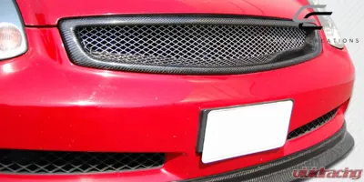 2003-2007 Infiniti G Coupe G35 Carbon Creations D-Spec Front Lip Under Spoiler Air Dam (non sport) - 1 Piece - 105664
