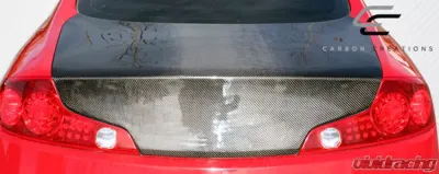 2003-2007 Infiniti G Coupe G35 Carbon Creations OEM Look Trunk - 1 Piece - 105738