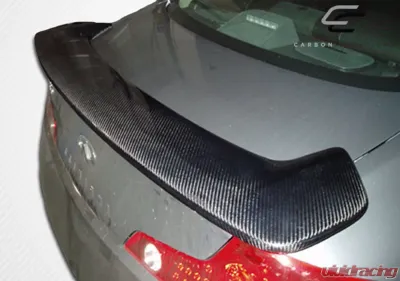 2003-2007 Infiniti G Coupe G35 Carbon Creations OEM Look Wing Trunk Lid Spoiler - 1 Piece - 102941