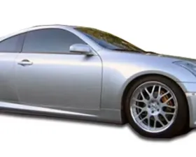 2003-2007 Infiniti G Coupe G35 Duraflex K-1 Side Skirts Rocker Panels - 2 Piece