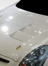 2003-2007 Infiniti G Coupe G35 Duraflex TS-1 Hood - 1 Piece                                     - 105883 - Image 2