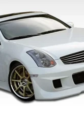 2003-2007 Infiniti G Coupe G35 Duraflex Type G Front Bumper Cover - 1 Piece                                     - 100460 - Image 9