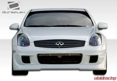 2003-2007 Infiniti G Coupe G35 Duraflex Type G Front Bumper Cover - 1 Piece - 100460