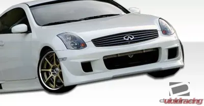 2003-2007 Infiniti G Coupe G35 Duraflex Type G Front Bumper Cover - 1 Piece - 100460