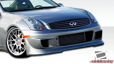 2003-2007 Infiniti G Coupe G35 Duraflex Type G Front Bumper Cover - 1 Piece - 100460