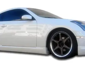 2003-2007 Infiniti G Coupe G35 Duraflex I-Spec Side Skirts Rocker Panels - 2 Piece