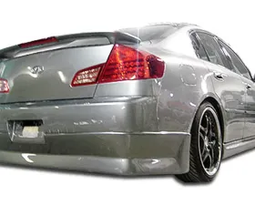 2003-2004 Infiniti G Sedan G35 Duraflex GT Competition Rear Lip Under Spoiler Air Dam - 1 Piece