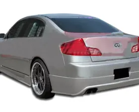 2003-2004 Infiniti G Sedan G35 Duraflex Sigma Rear Lip Under Spoiler Air Dam - 1 Piece