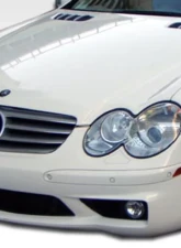 2003-2008 Mercedes SL Class R230 Duraflex SL65 Look Front Bumper Cover - 1 Piece                                     - 106111 - Image 3